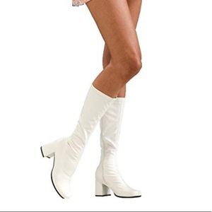 Worn twice go-go boots